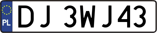 DJ3WJ43