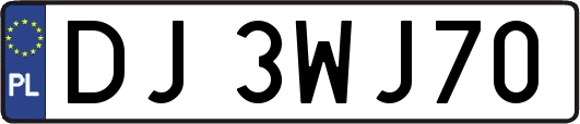 DJ3WJ70