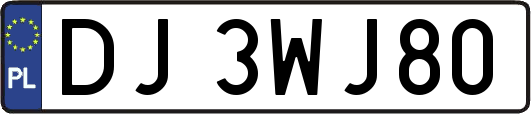 DJ3WJ80
