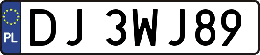 DJ3WJ89