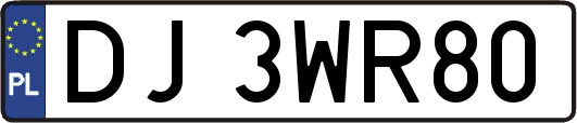 DJ3WR80