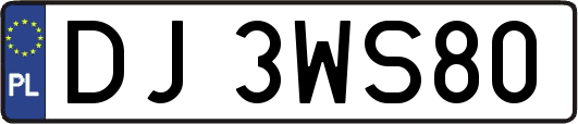 DJ3WS80
