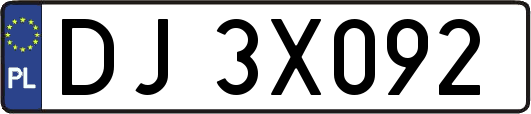 DJ3X092
