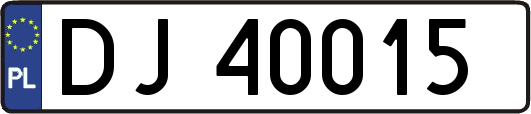 DJ40015