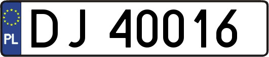 DJ40016
