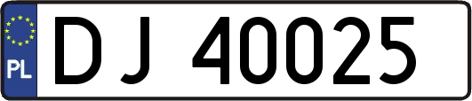 DJ40025