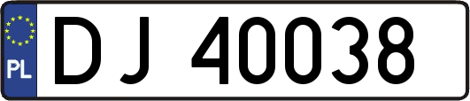 DJ40038