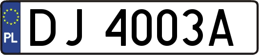 DJ4003A