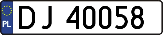 DJ40058