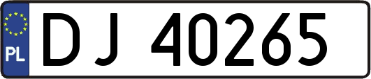 DJ40265