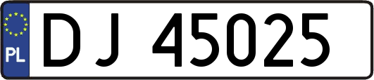 DJ45025