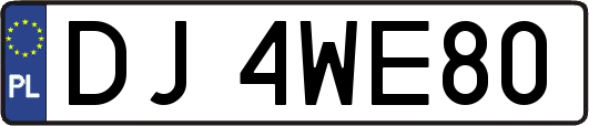 DJ4WE80