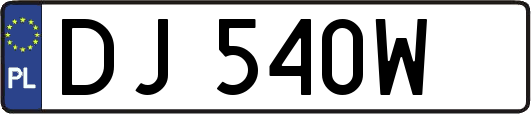 DJ540W