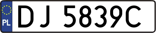 DJ5839C