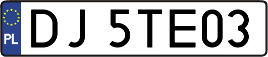 DJ5TE03