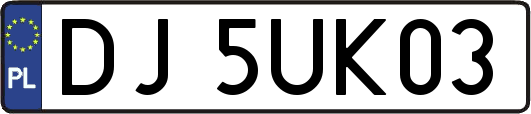 DJ5UK03