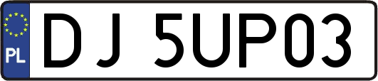 DJ5UP03