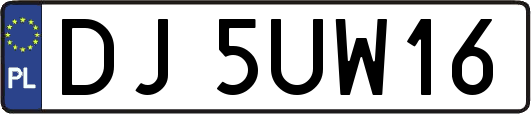 DJ5UW16