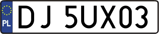 DJ5UX03