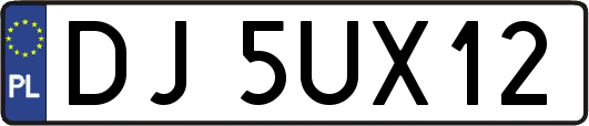 DJ5UX12