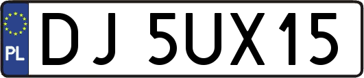 DJ5UX15