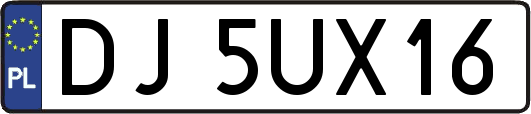 DJ5UX16