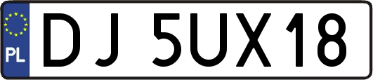 DJ5UX18