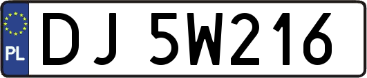DJ5W216