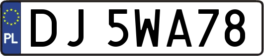 DJ5WA78