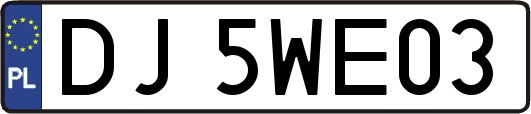 DJ5WE03