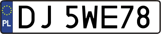 DJ5WE78