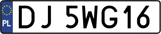 DJ5WG16