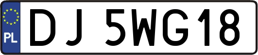 DJ5WG18