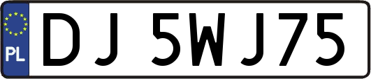 DJ5WJ75