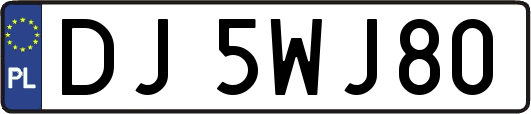 DJ5WJ80