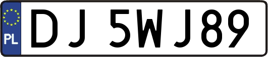 DJ5WJ89