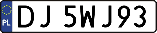 DJ5WJ93