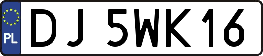 DJ5WK16