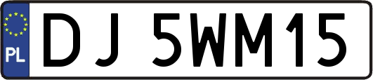 DJ5WM15