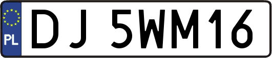 DJ5WM16
