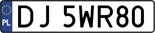 DJ5WR80