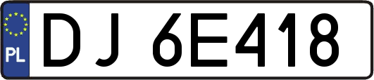 DJ6E418