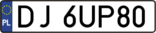 DJ6UP80