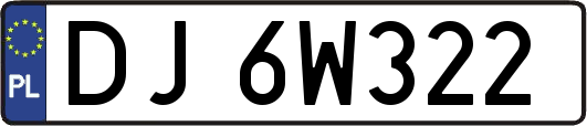 DJ6W322