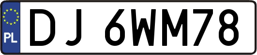 DJ6WM78