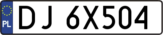 DJ6X504
