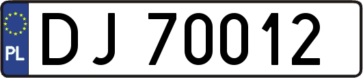 DJ70012