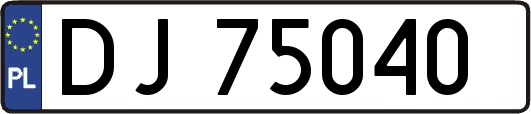 DJ75040