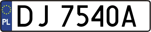 DJ7540A