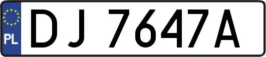 DJ7647A